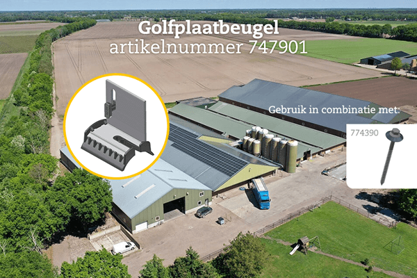Golfplaatbeugel